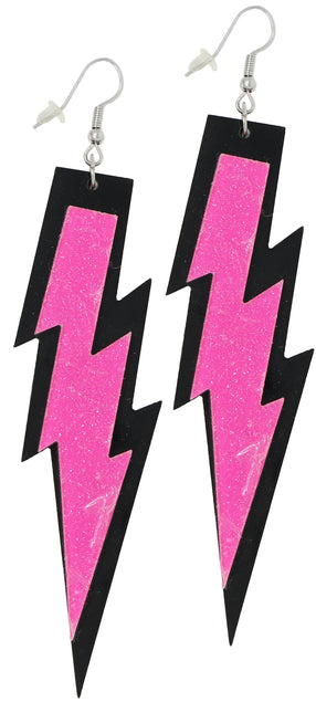 Set di accessori Neon 80S Rosa brillante 5 pezzi