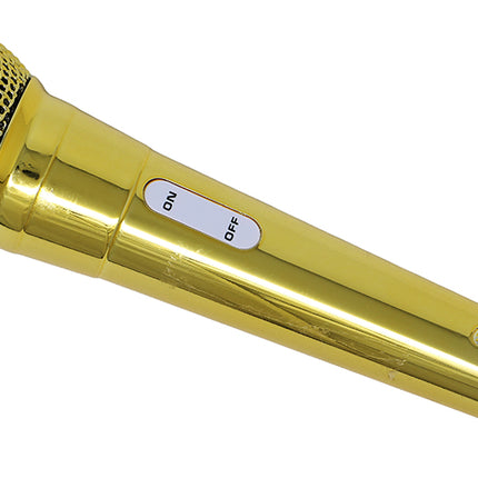 Microfono d'oro 20 cm