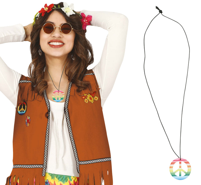 Ciondolo Hippie multicolore 6 cm