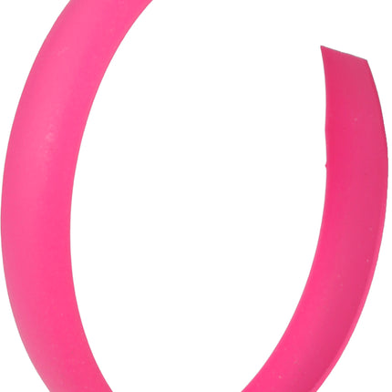 Orecchini a cerchio neon