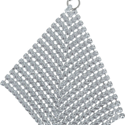 Orecchini metallici da 9 cm