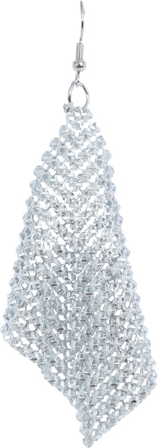 Orecchini metallici da 9 cm