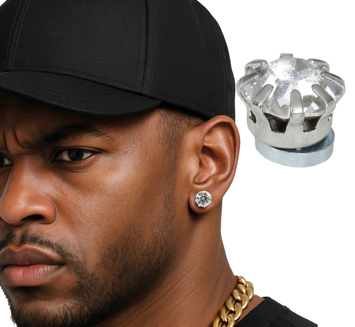 Blister con 2 orecchini magnetici