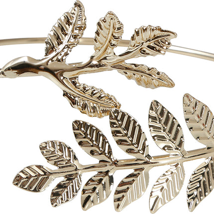 Bracciale alloro in metallo