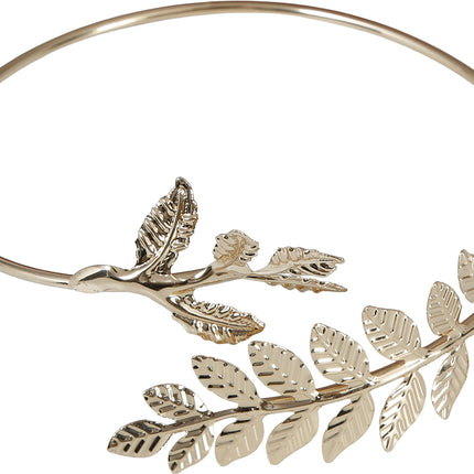 Bracciale alloro in metallo