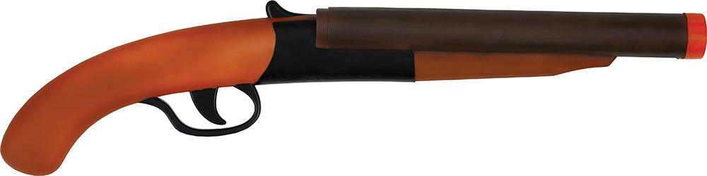 Pistola finta marrone 50 cm