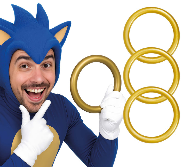 Anelli d'oro 3 pezzi