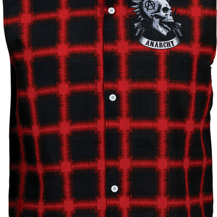 Camicia punk rossa