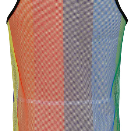 Maglietta a rete arcobaleno