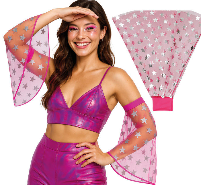 Disco 70S Manicotti a farfalla Stelle