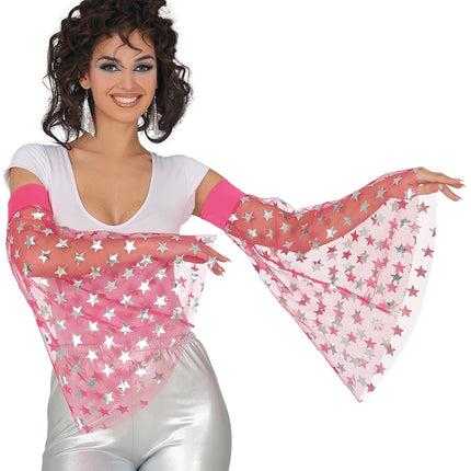 Disco 70S Manicotti a farfalla Stelle