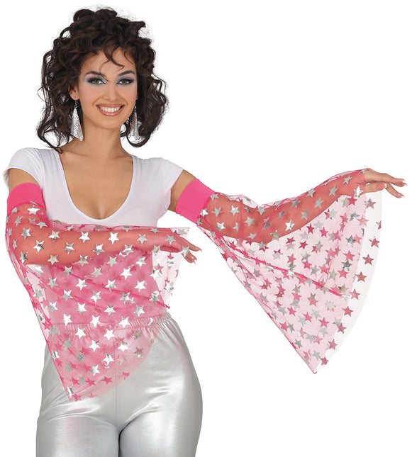 Disco 70S Manicotti a farfalla Stelle