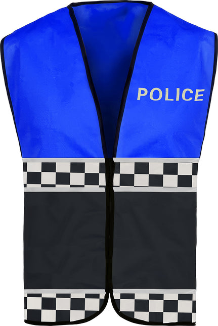 Gilet della polizia nero blu bambino