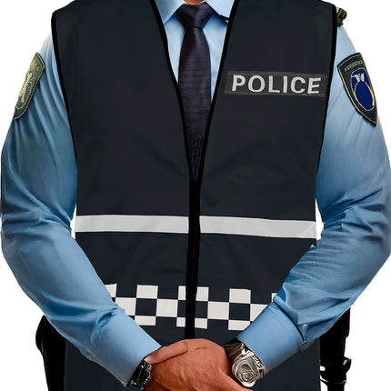Gilet della polizia nero