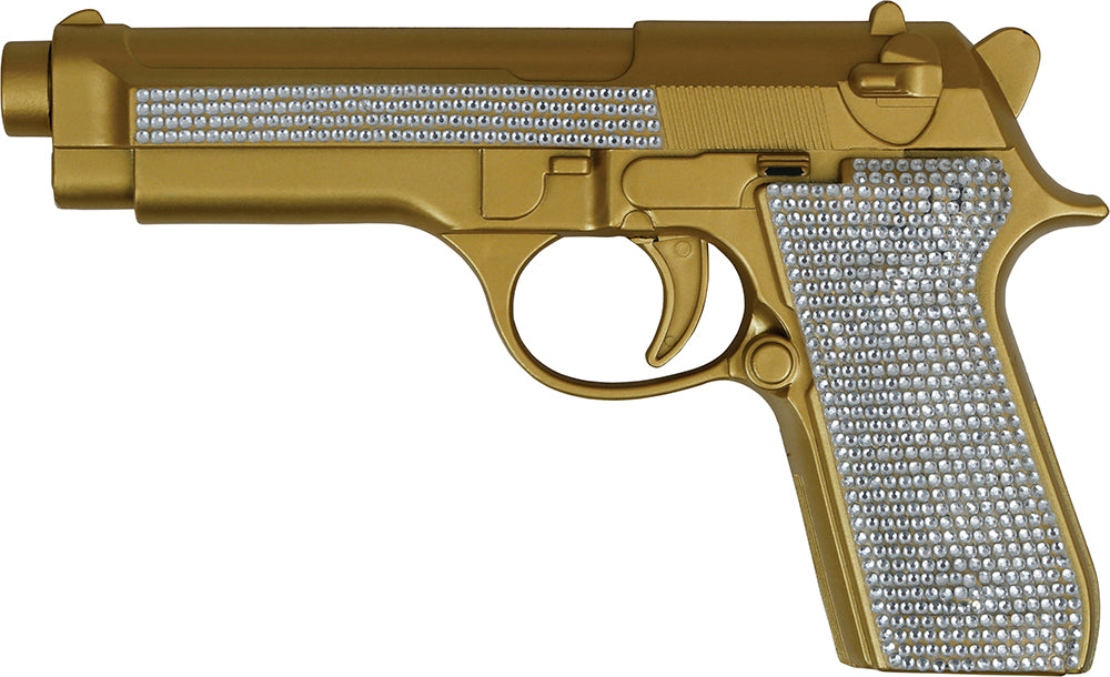 Oro Argento Finta Pistola Glitter