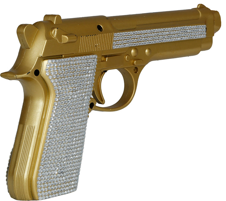 Oro Argento Finta Pistola Glitter