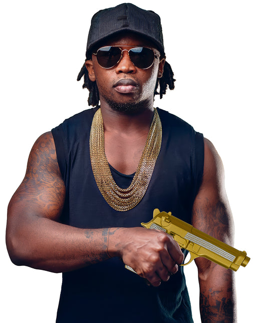 Oro Argento Finta Pistola Glitter