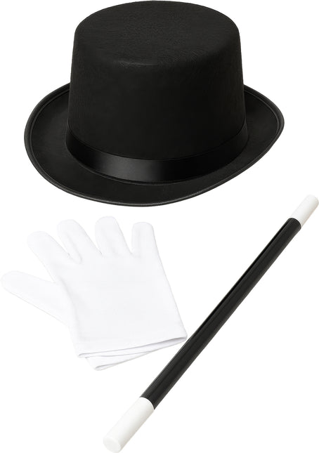 Set di costumi da mago 4 pezzi