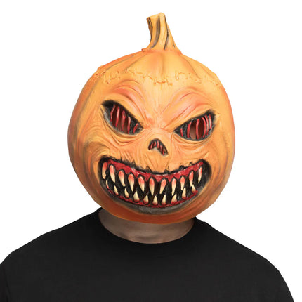 Maschera in lattice "Mostro di zucca"