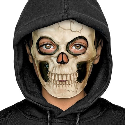 MASCHERA A FORMA DI TESCHIO PER BAMBINI - PLASTICA