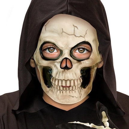 MASCHERA A FORMA DI TESCHIO PER BAMBINI - PLASTICA