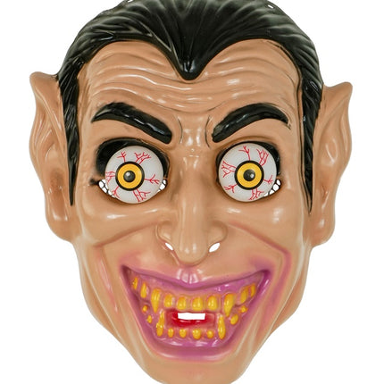 MASCHERA OCCHI A DONDOLO VAMPIRO PLASTICA DURA