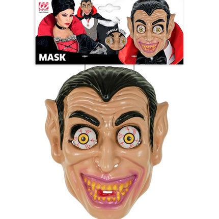 MASCHERA OCCHI A DONDOLO VAMPIRO PLASTICA DURA