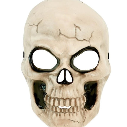 MASCHERA A FORMA DI TESCHIO PER ADULTI - PLASTICA