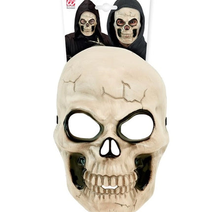 MASCHERA A FORMA DI TESCHIO PER ADULTI - PLASTICA