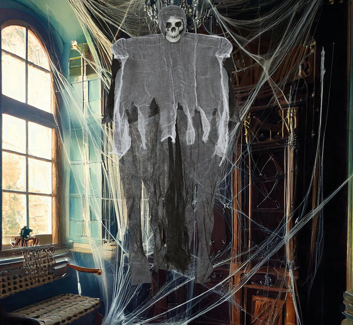 Scheletro di Halloween Grigio 90cm
