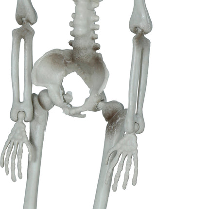 Decorazione di Halloween appesa Scheletro con ascia 40 cm