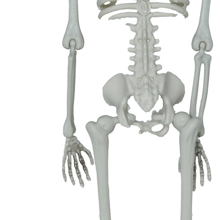 Decorazione di Halloween appesa Scheletro con ascia 40 cm