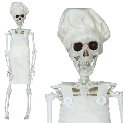 Scheletro appeso Decorazione Chef 40cm