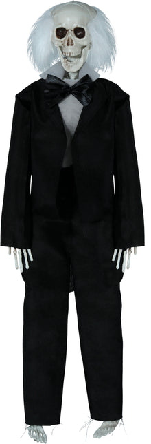 Bambola scheletro professore con vestito 40 cm