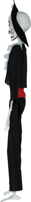 Bambola scheletro Mariachi 40 cm