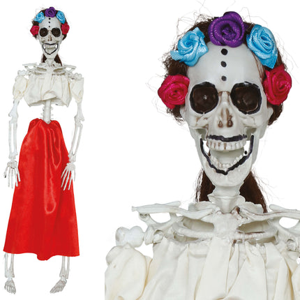 Decorazione appesa Dia De Los Muertos 40 cm