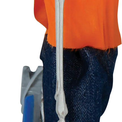 Bambola di Halloween Scheletro Lavoratore Stradale 40 cm