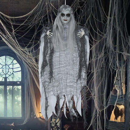 Bambola di Halloween Donna Morta 50cm