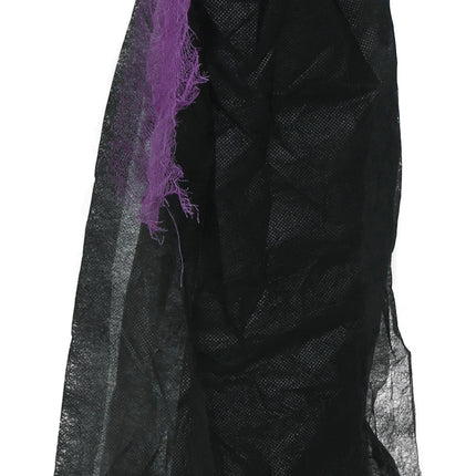 Scheletro di Halloween Nero Viola 90cm