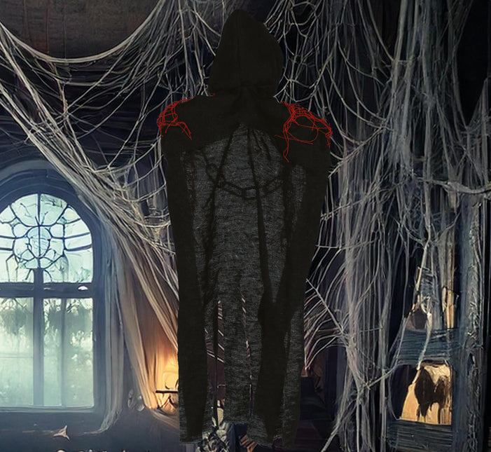 Bambola Spirito di Halloween con catena 50 cm