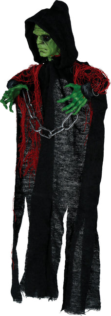 Bambola Spirito di Halloween con catena 50 cm