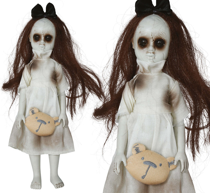 Bambola Halloween con coccole 30 cm