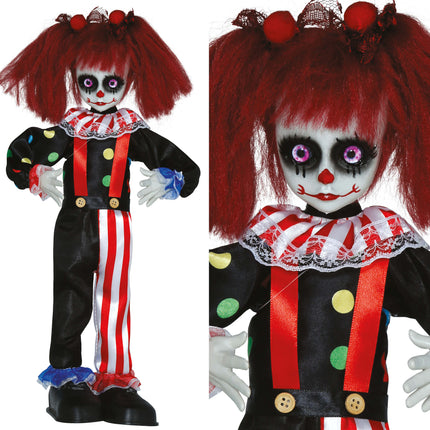 Bambola Clown di Halloween 40 cm