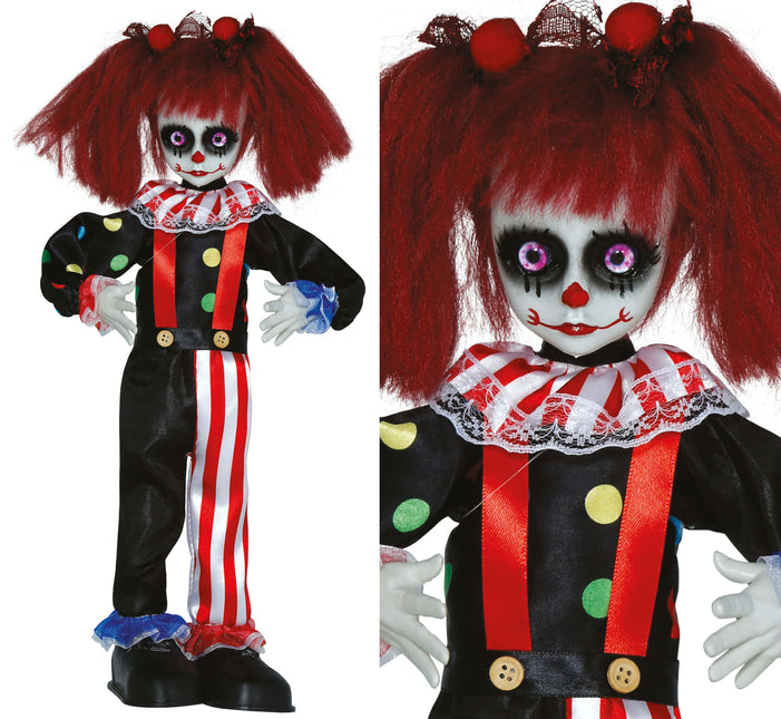 Bambola Clown di Halloween 40 cm