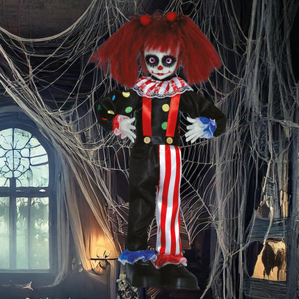 Bambola Clown di Halloween 40 cm