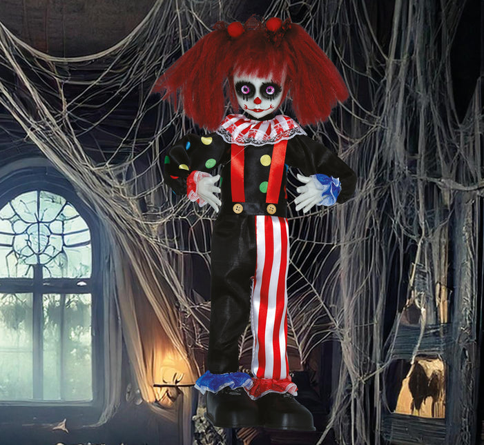 Bambola Clown di Halloween 40 cm