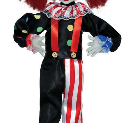 Bambola Clown di Halloween 40 cm