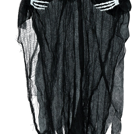 Bambola di Halloween Diavolo Scheletro con luce e suono 1,3m