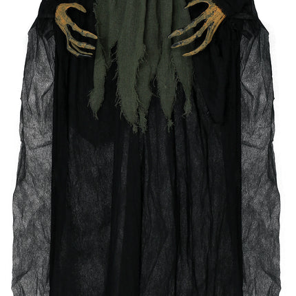 Zucca bambola di Halloween con luce 1,2 m