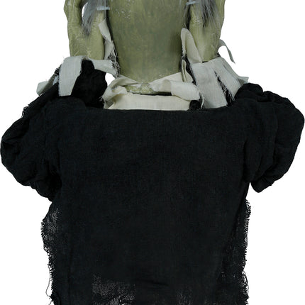 Bambola Zombie di Halloween con luci, suoni e movimento 55 cm